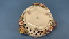 Schierholtz Footed Lattice Bowl with Floral Décor - 6