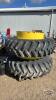 PAIR OF FIRESTONE 18.4R38 SNAP-ON DUALS - 3