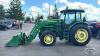 JOHN DEERE 6130D MFWD DIESEL TRACTOR - 2