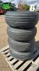 SET OF 4 UNUSED 11L15 TIRES AND RIMS - 2