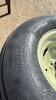 SET OF 4 UNUSED 11L15 TIRES AND RIMS - 4