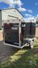 CARMATE 4FT X 8.5FT SINGLE AXLE ENCLOSED TRAILER - 4