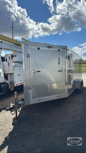 2013 LEGEND ALUMINUM TANDEM ENCLOSED TRAILER