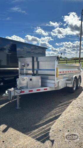 ENBECK 6FT X 12FT TANDEM DUMP TRAILER