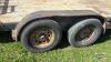 7FT X 18FT TANDEM FLATBED TRAILER - 7