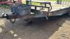 7FT X 18FT TANDEM FLATBED TRAILER - 10