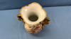 Double-Handled Hand Painted Porcelain Vase - 3