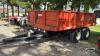 AGRO TREND 12TON TANDEM HYDRAULIC DUMP TRAILER - 2