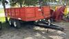 AGRO TREND 12TON TANDEM HYDRAULIC DUMP TRAILER - 4