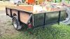 6FT X 8FT SINGLE AXLE UTILITY TRAILER - 6