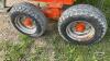 IRRIFRANCE ST4TT1 TANDEM HARD HOSE MANURE REEL - 7