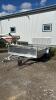 UNUSED ENBECK 7FT X 12FT SINGLE AXLE TRAILER