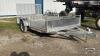 UNUSED ENBECK 7FT X 12FT SINGLE AXLE TRAILER - 3