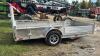 UNUSED ENBECK 7FT X 12FT SINGLE AXLE TRAILER - 4