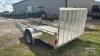 UNUSED ENBECK 7FT X 12FT SINGLE AXLE TRAILER - 6