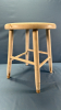 Wooden Stool -15in High - 3