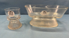Frosted Lion Pressed Glass Pieces -See Notes - 3