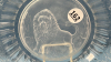 12in Wide Frosted Lion Cake Plate -See Notes - 2