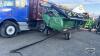 JOHN DEERE 635F FLEX HEAD AND CART - 2