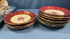 Royal Swansea 'Swansea Rose' Dishes -See Notes - 6