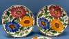 5 German 7in Floral Plates - 2