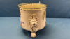 Bonn Footed Pottery Jardiniere -7.5in High - 3