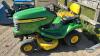JOHN DEERE X300 HYDRO LAWN MOWER - 2