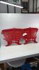 PAIR OF MASSEY HARRIS CAST DRILL ENDS