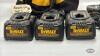 DEWALT BAG WITH (3) 18V CHARGERS & 18V BATTERIES - 2