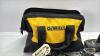 DEWALT BAG WITH (3) 18V CHARGERS & 18V BATTERIES - 4