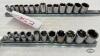 3/8IN SHALLOW DRIVE SOCKET LOT - 3