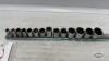 3/8IN SHALLOW DRIVE SOCKET LOT - 5