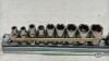 1/4IN DRIVE SOCKET LOT - 3