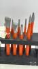 9 PC. PUNCH AND CHISEL SET WITH STAND - 2