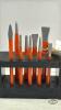 9 PC. PUNCH AND CHISEL SET WITH STAND - 3