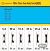 YIMIATZU 120 PC. GLASS FUSE ASSORTMENT IN CASE