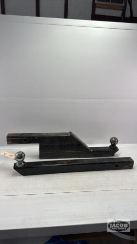 (2) TRAILER HITCHES WITH 2IN BALLS