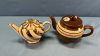 2 Sadler Tea Pots -Largest Has Chip Inside Lid - 2