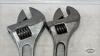 (2) 15IN ADJUSTABLE WRENCHES - 2