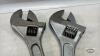 (2) 15IN ADJUSTABLE WRENCHES - 4