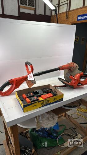 BLACK AND DECKER ELECTRIC TOOL LOT