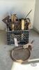 MILK CRATE WITH CONTENTS