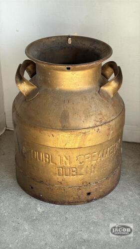 DUBLIN CREAMERY SMALL MILK CAN
