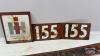 (5) TIN TRACTOR DECALS OFF INTERNATIONAL 155 - 3
