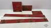 (5) TIN TRACTOR DECALS OFF INTERNATIONAL 155 - 4