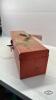 RED STEEL TOOL BOX WITH CONTENTS - 5