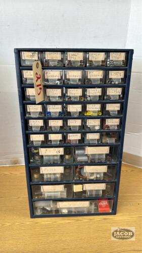 (37) COMPARTMENT PLASTIC STORAGE CONTAINER