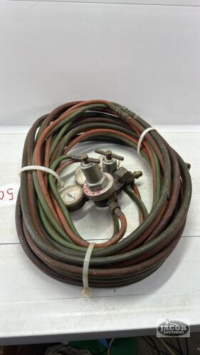 SET OF TORCH GAUGES AND HOSES