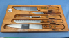 5 Piece Constant Carving Set and 18in Swiss Knife - 2