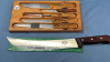 5 Piece Constant Carving Set and 18in Swiss Knife - 5